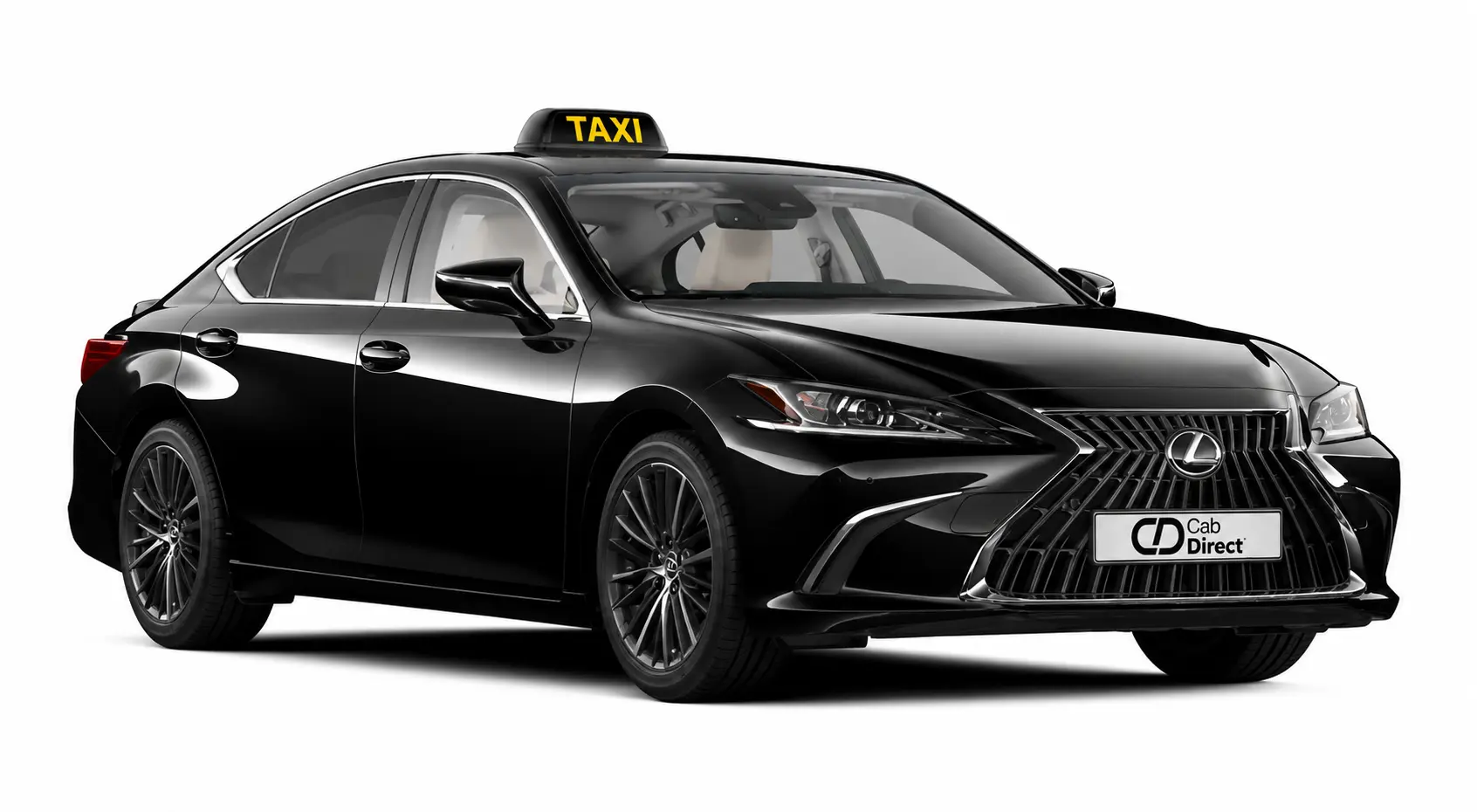 A Vic Taxi Cabs sedan ready for a Melbourne airport transfer